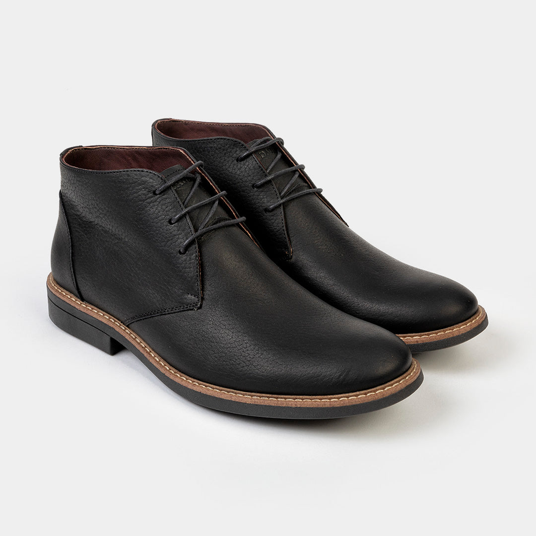 Alejandro - Botines Negros Casuales