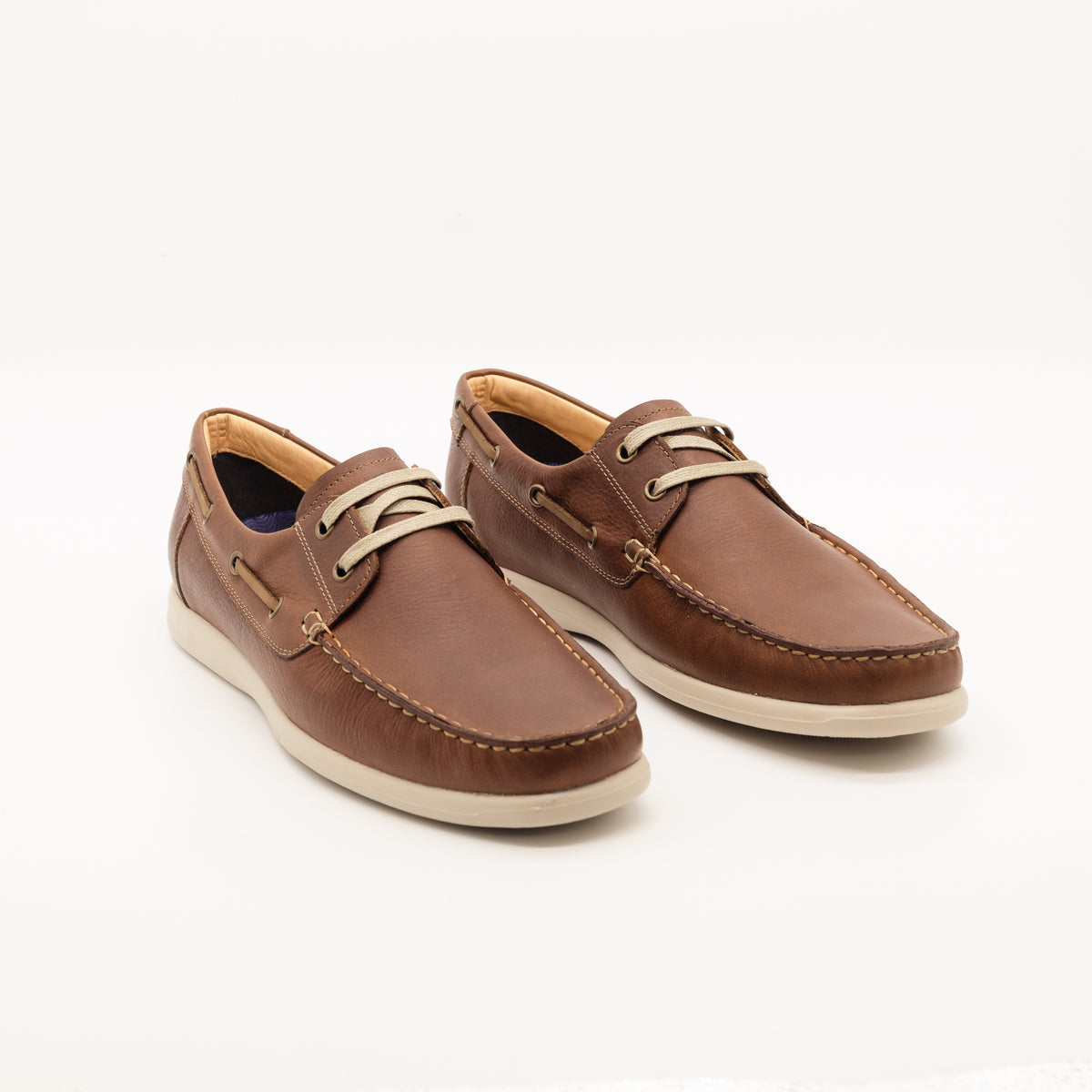 Sergio  - Top Siders Casuales Marron