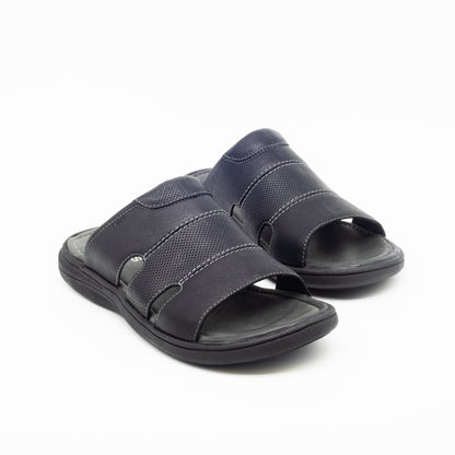 Oscar   - Sandalias de Cuero Negro