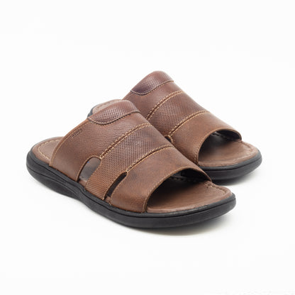 Oscar   - Sandalias de Cuero Marron