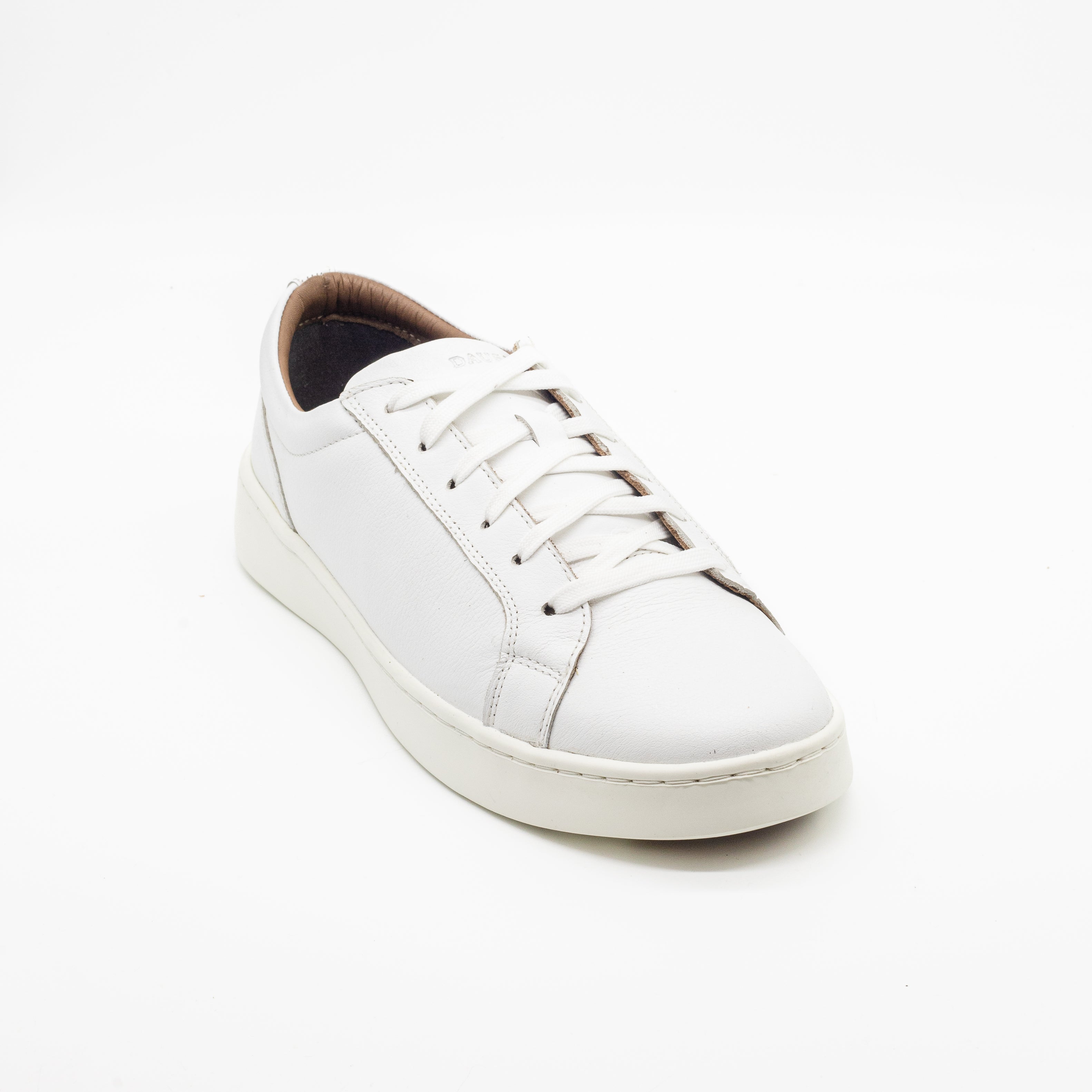 Mateo - Zapatillas Float Blancas de Cuero