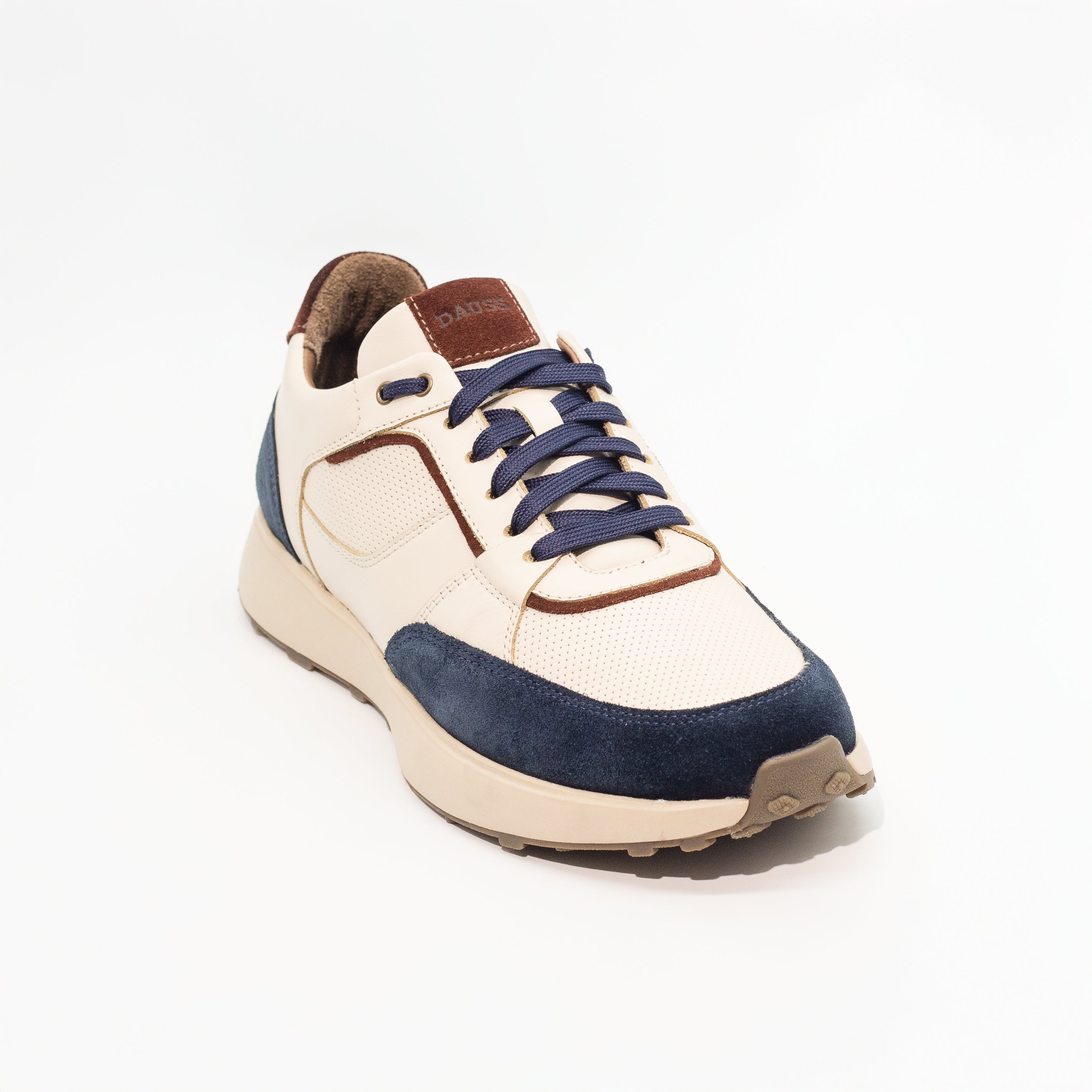 Mario  - Zapatillas Blancas-Azul  Casuales