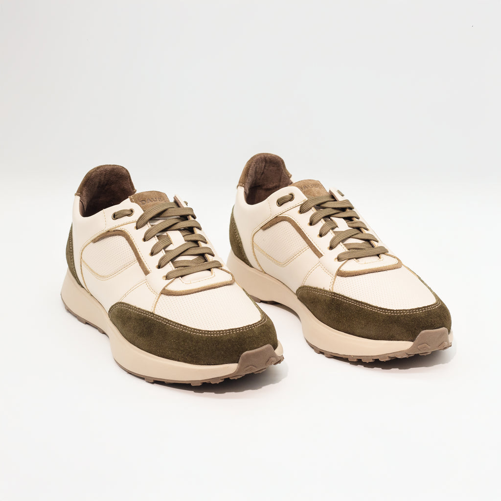Mario  - Zapatillas Blancas-Verde  Casuales